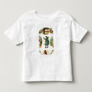 Christmas cards toddler t-shirt