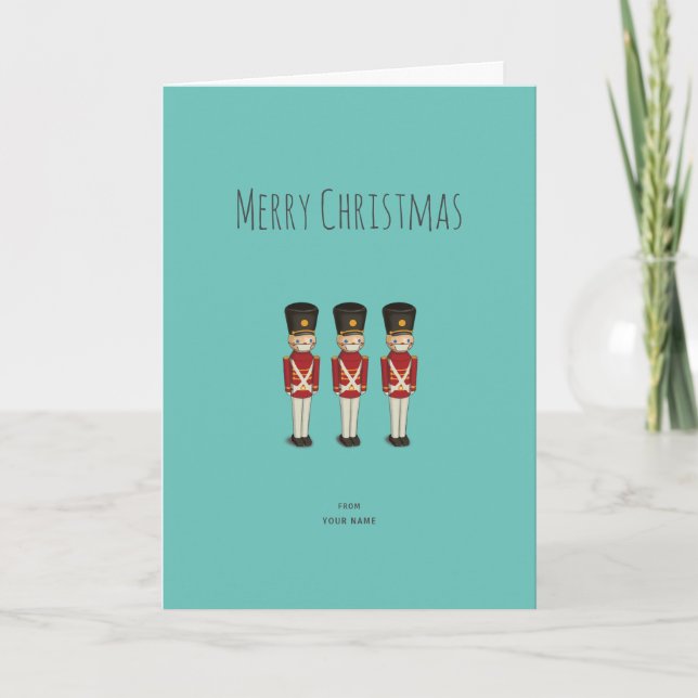 Christmas Cards - Toy Soldiers (Front)