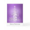 Christmas Cards with Tree in Purple