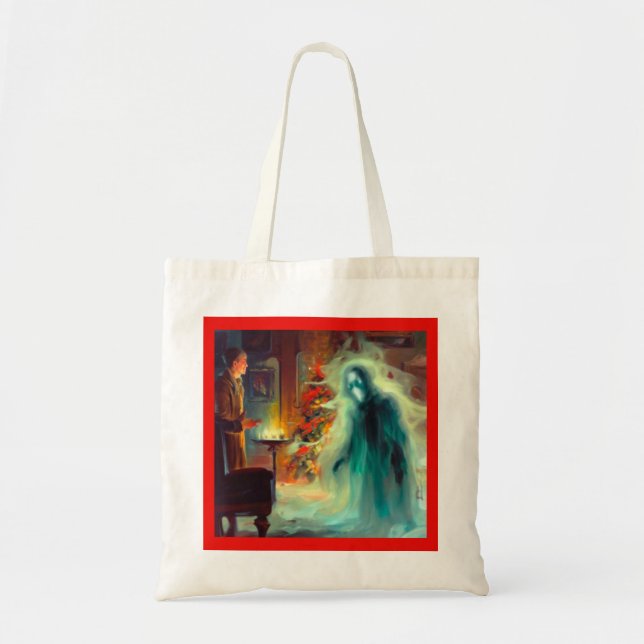 Christmas Carol Ghost of Christmas Future Tote Bag (Front)