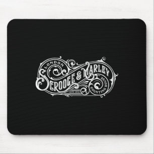 Christmas Carol Scrooge And Marley Counting House Mouse Pad