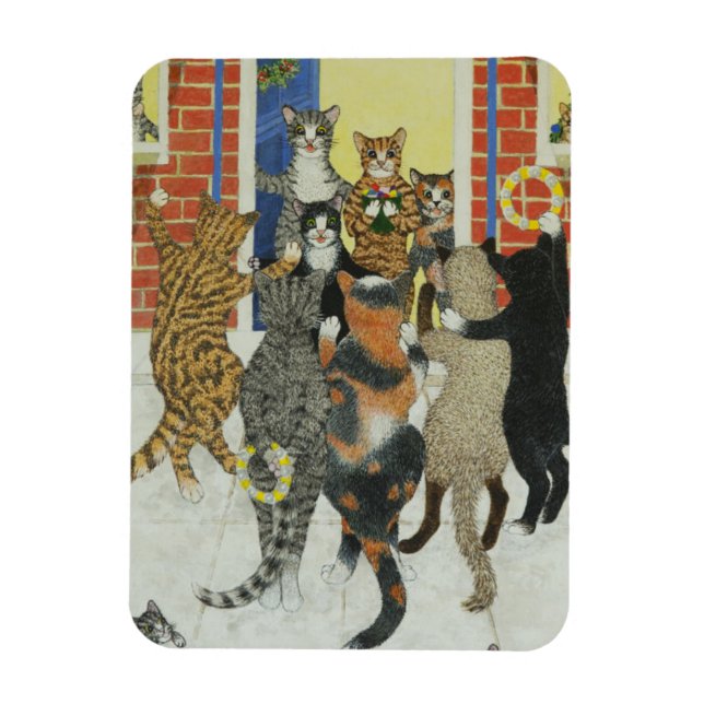 Christmas carols magnet (Vertical)