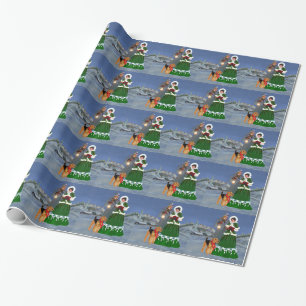 Christmas Carols Wrapping Paper