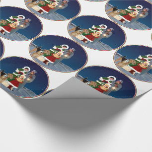 Christmas Carols Wrapping Paper