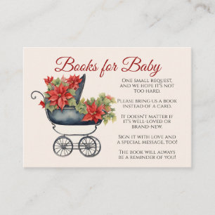 Christmas Carriage Books for Baby Enclosure Card
