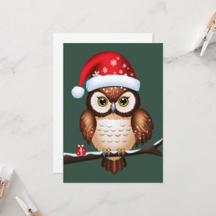 Christmas cart invitation