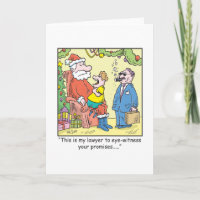Christmas Cartoon Santa's Promises
