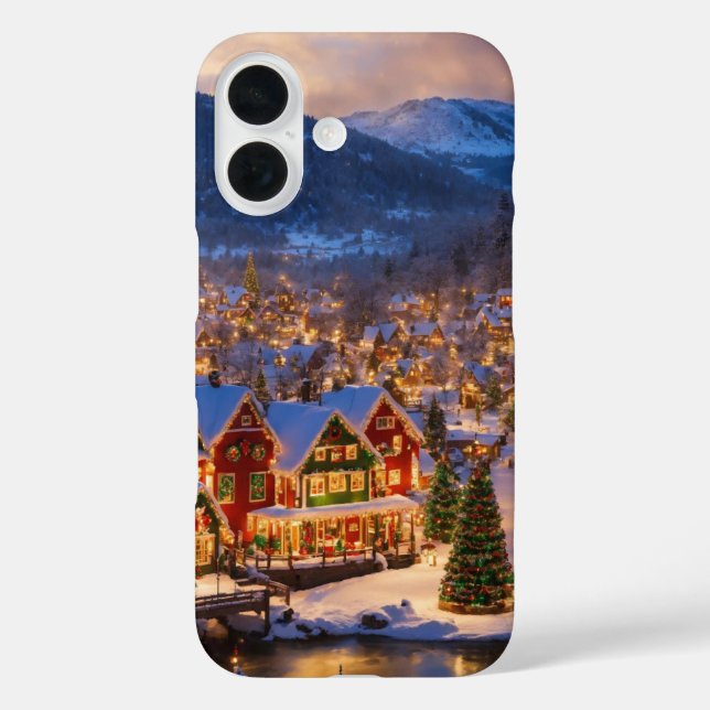 Christmas Case for iPhone 16 (Back)