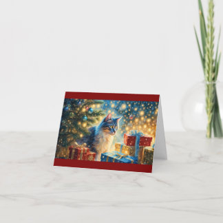 Christmas Cat 2024 card