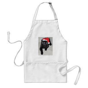 Christmas cat #5 standard apron
