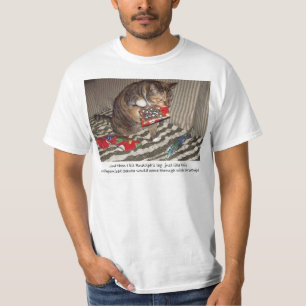 Christmas Cat Attack T-Shirt