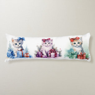 Christmas Cat Body Pillow