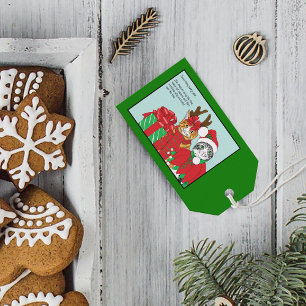 Christmas Cat Buddies Gift Tags