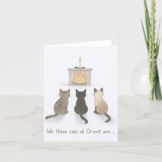 Christmas Cat Card