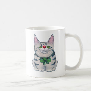 Christmas Cat Coffee Mug