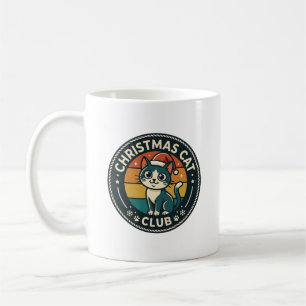 Christmas Cat Cute Kitty Design - Christmas Cat Cl Coffee Mug
