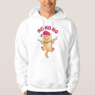 Christmas Cat Ho Ho Ho Hoodie