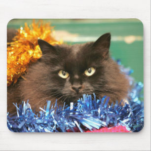 Christmas Cat Mouse Pad