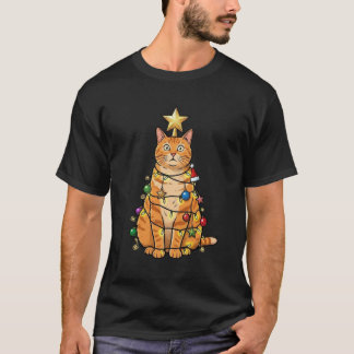 Christmas Cat Stack T-Shirt - Funny Holiday Cats