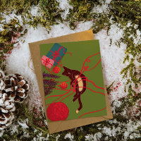 Christmas Cat Tangle – Festive Kitty Playtime