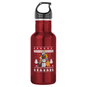 Christmas Cat Tree 532 Ml Water Bottle