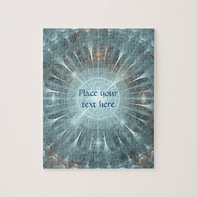 Christmas Cathedral Window Jigsaw Puzzle (Vertical)