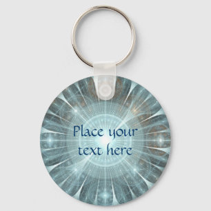 Christmas Cathedral Window Keychain