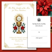 Christmas Catholic Mass Intentions Remembrance