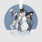 Christmas Cats 2et snowman 2 côté