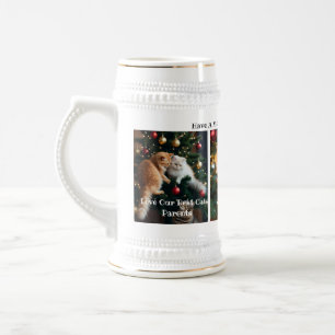 Christmas Cats Images , Customize Beer Stein