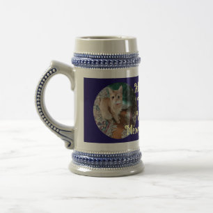 Christmas , Cats Photo , Beer Stein
