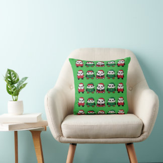 Christmas Celebration - Festive Design  Throw Pillow