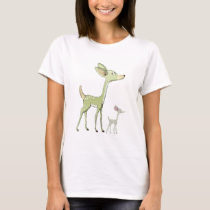 Christmas Celebration Green Deers Holidays Cute T-Shirt