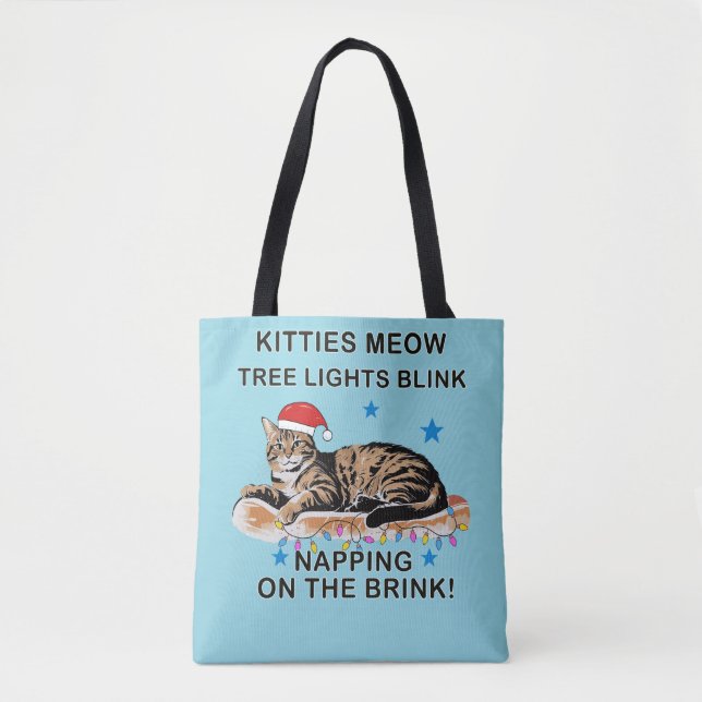 Christmas celebration tote bag (Front)