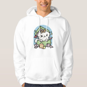 Christmas Celebration with Purr-ty Time Cat Hoodie