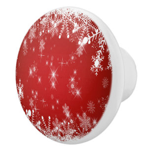 Christmas Ceramic Knob