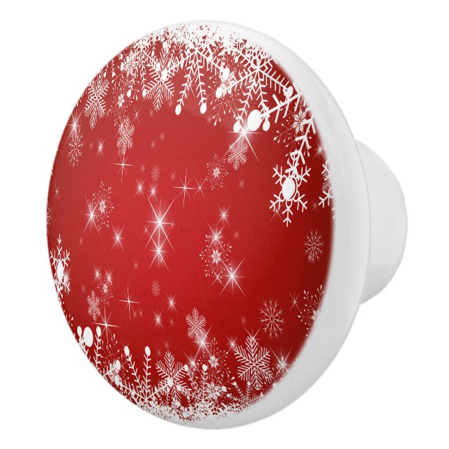 Christmas Ceramic Knob (Right)