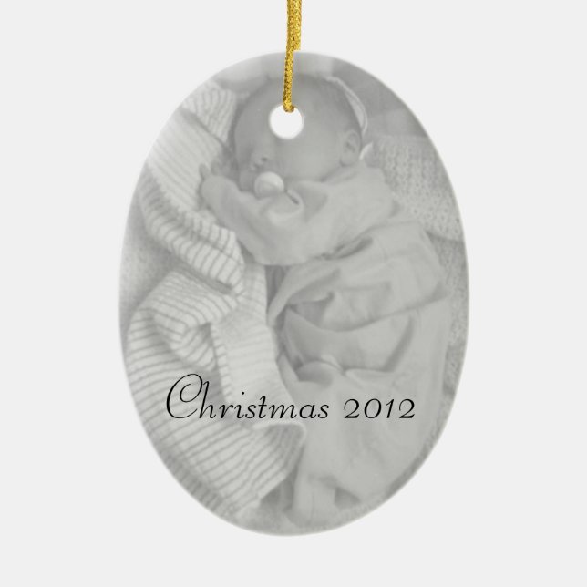 christmas ceramic ornament (Front)