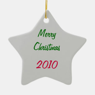 Christmas Ceramic Ornament