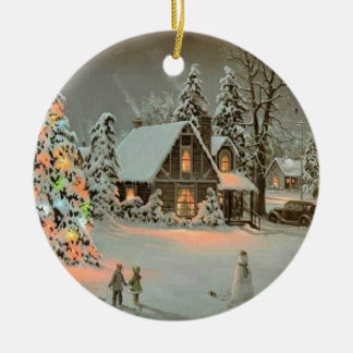 CHRISTMAS CERAMIC ORNAMENT