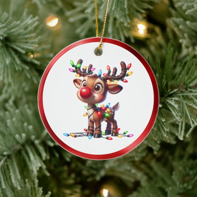 Christmas Ceramic Ornament (Tree)