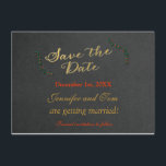 Christmas Chalkboard Holly Invitation Save date<br><div class="desc">Christmas Chalkboard Holly Invitation Save date. This can be customized for any event.</div>