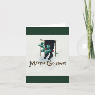 Christmas Chamberlin at Old Point Comfort. Holid Holiday Card