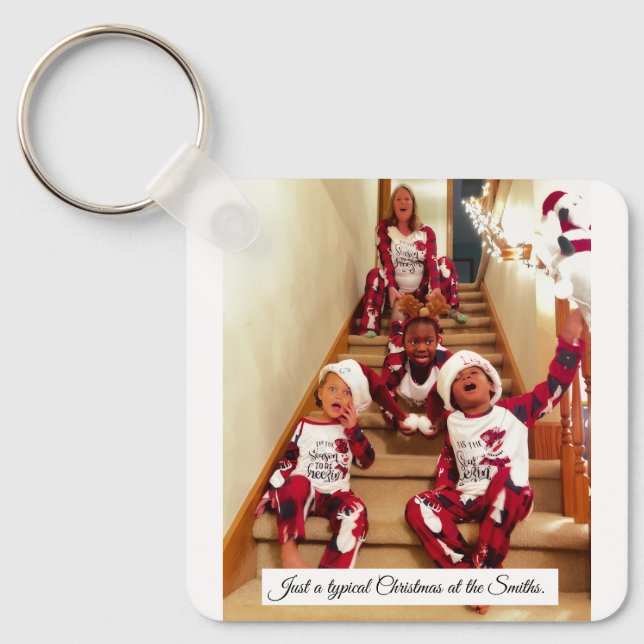 Christmas Chaos Keychain (Front)