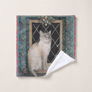 CHRISTMAS CHAT FACE FLANNEE