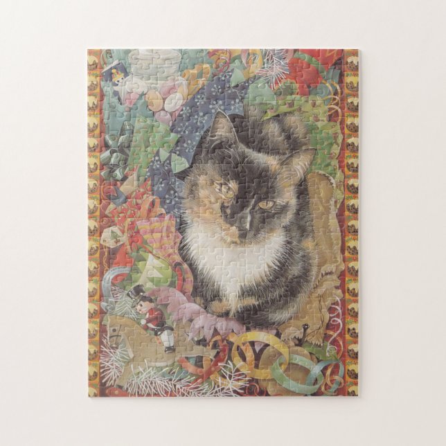 CHRISTMAS CHAT JIG VU PUZZLE (Vertical)