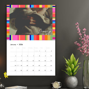 Christmas Cheer Colourful Picture Calendar