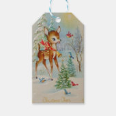 Christmas Cheer Deer Gift Tags (Front)