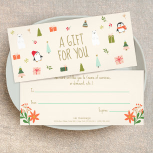  Christmas Cheer Gift Certificate