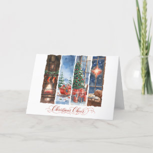 Christmas Cheer Greeting Card 